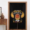 MULIHU My Favourite Basketball Playeas Call Me Pop Blackout Curtains for Doorways Bedroom Kitchen Door Curtain 34x56in Indoor Partition Shading Decor Window Curtains view 3