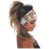 YOLAI Headbands for Women Fashion Turban Head Bands Hair Bands for Women Hair Accessories for Women (Grey, One Size) view 1