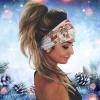 YOLAI Headbands for Women Fashion Turban Head Bands Hair Bands for Women Hair Accessories for Women (Grey, One Size) view 2