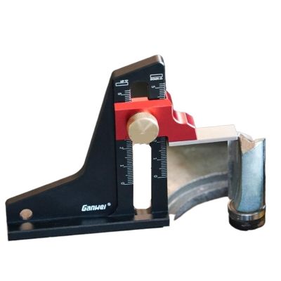 DEMCAY Depth Measuring Gauge Height Gauge Multifunction Depth Gauge Measure for Saw Table and Ruler Trimming Machine Adjustment