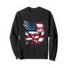 Pigeon American Flag - Patriotic USA Pigeon Bird Lover Sweatshirt view 1