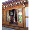 MULIHU Archery American Flag Blackout Curtains for Doorways Bedroom Kitchen Door Curtain 34x56in Indoor Partition Shading Decor Window Curtains view 2