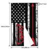 MULIHU Archery American Flag Blackout Curtains for Doorways Bedroom Kitchen Door Curtain 34x56in Indoor Partition Shading Decor Window Curtains view 4