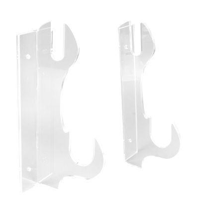 Sword Stand,2Pcs Wall Mounted Samurai Sword Stand Display Stand,7.1x3.3inch Sword Holder Sword Wall Display Rack(white)
