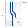 Flag of The Franco Colombiens Blackout Curtains for Doorways Bedroom Kitchen Door Curtain 34x56in Indoor Partition Shading Decor Window Curtains view 4