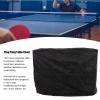 Gavigain Ping Pong Table Dust Cover,190 Silver Coating Waterproof Table Tennis Cover for Outdoor Courtyard Drawstring Style (Black) view 2