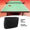Gavigain Ping Pong Table Dust Cover,190 Silver Coating Waterproof Table Tennis Cover for Outdoor Courtyard Drawstring Style (Black) view 3
