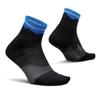 Feetures Trail Max Cushion Mini Quarter Sock - Hiking Socks for Men & Women - Blue Ridge Charcoal, S (1 Pair) view 1