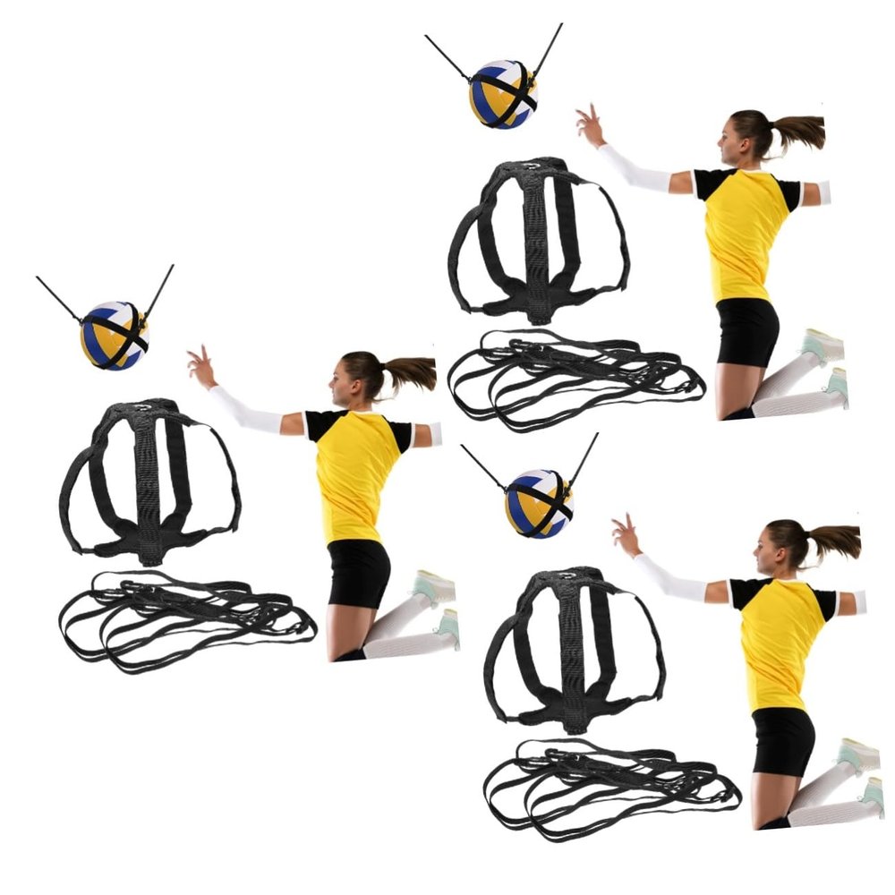 Happyyami 3 Sets Volleyball Spiking Aid Volleyball Training Equipment Home Gym Accessory