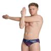 ARENA Men's Swim Brief Halftone Team Print MaxLife Athletic Swimwear Professional Training Swimsuit Sports Bathing Suit, Team Red White Blue, US Size 22 view 1