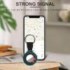 Belgian Map Flag Protective Case Compatible with AirTag Silicone Case Key Finder with Keychain for Bags Pets 2PCS view 4