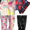 COUVER Womens Ladies Fleece PJ Pajama Set, Plaid/Red (1 set), Size L view 2