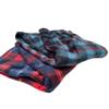 COUVER Womens Ladies Fleece PJ Pajama Set, Plaid/Red (1 set), Size L view 4