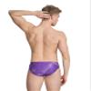 ARENA Mens Swim Brief Halftone Team Print MaxLife Athletic Swimwear Professional Training Swimsuit Sports Bathing Suit, Team Purple, US Size 28 view 2
