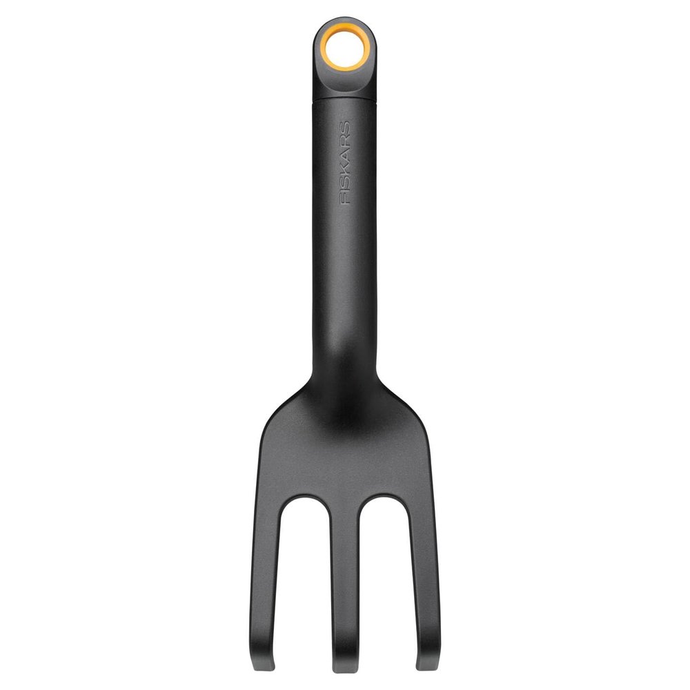 Fiskars Flower rake, Total Length 27 cm, 65 % Recycled Plastic with Glass Fibre, Solid, 1072102
