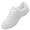 GlideMoves Cheer Shoes Girls Cheerleading Women Aerobic Fitness Tumbling Dance Training Sneaker Youth Big Kid Size 4 White 37 view 1