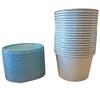 12 oz. Blue Plastic Bait Cup with Vented Lid. 500 Count view 4