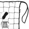Tottist 10x20Ft Heavy Duty #18 Nylon Baseball Netting - Practice Nets for Softball, Backstop Barrier & Multi-Purpose Training with 33FT Rope, Backyard & Sports Field Use (Key Chains Included) view 1