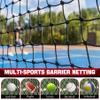 Tottist 10x20Ft Heavy Duty #18 Nylon Baseball Netting - Practice Nets for Softball, Backstop Barrier & Multi-Purpose Training with 33FT Rope, Backyard & Sports Field Use (Key Chains Included) view 4