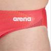 ARENA Mens Swim Brief Halftone Team Print MaxLife Athletic Swimwear Professional Training Swimsuit Sports Bathing Suit, Team Red, US Size 26 view 2