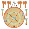 Aurora Toys Engaging Sportling Combo Axe + Dart Throwing Set - Physical Activity - Long-Lasting Enjoyment - Orange 18.5 Inches
