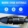 Flush-M Outboard Quick Connect Flush Kit for Yamaha & Honda Boat - Compatible with Yamaha V Max SHO, XTO Offshore & Four Stroke Engines (8HP - 425HP) & Honda Four Stroke Engines (60HP - 350HP) - Black view 4