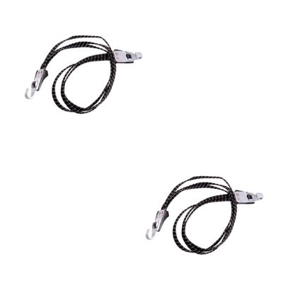 BESPORTBLE 2pcs Elastic Rope Strong Hold Luggage Bicycle Motorcycle Prevent Creep Easy Storage