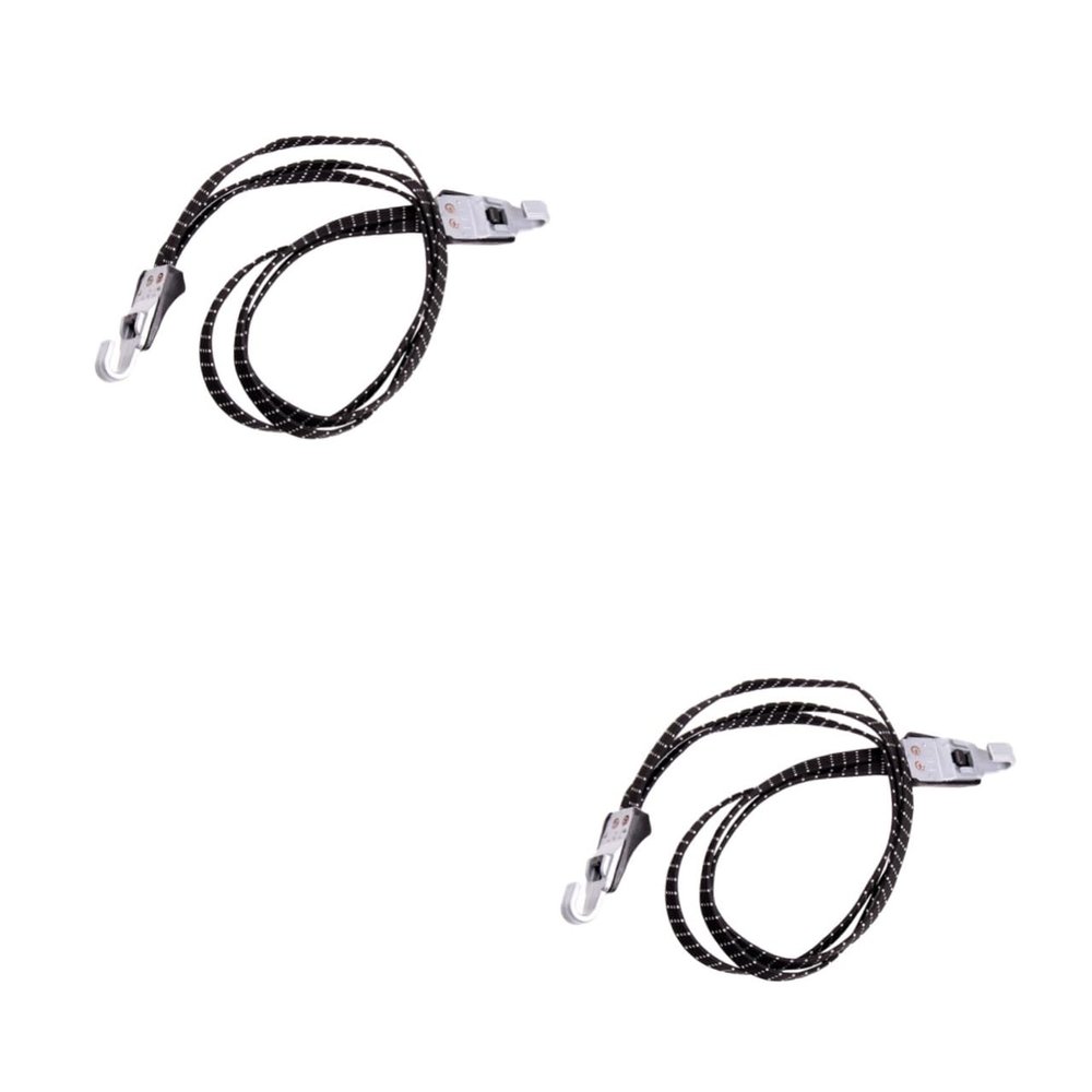 BESPORTBLE 2pcs Elastic Rope Strong Hold Luggage Bicycle Motorcycle Prevent Creep Easy Storage