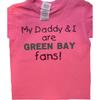 Green Bay Toddler Shirt Girls Kids Youth Funny Daddy Shirt (3t, Pink) view 1
