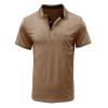 US Marine Corps Golf Shirt for Men, Army Performance Polo Shirts with Pocket, Military Combat Tactical T Shirts view 1