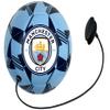 Icon Sports Manchester City Training Ball Size 4, Licensed Man City Kick Throw Solo Practice Training Ball #4, Blue view 1