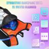 Chunful 6 Pack Running Hydration Backpack Lightweight Water Backpack Essential for Festivals Rave Hydration Pack with 2L Hiking Water Bladder for Adult Running Cycling Climbing Hiking(Classic Style) view 2