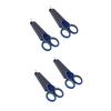 BESPORTBLE 4 Sets Fishing Scissors Fishing Clippers Line Cutters Scissors for Boat Antiskid Serrated Edge Random Color view 1
