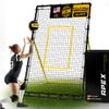 Apex Sports Volleyball Rebounder, Adjustable Angle 7x4 ft Bounce Back Net view 1