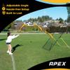 Apex Sports Volleyball Rebounder, Adjustable Angle 7x4 ft Bounce Back Net view 4