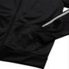 Pro Athlete Boys Tracksuit Set - 3 Piece Breathable Tricot Zip Up Sweatshirt Athletic Graphic Tees & Jogger Sweatpants, Size 10, Black/White view 3