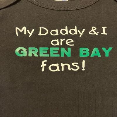 Green Bay Toddler Shirt Girls Kids Youth Funny Daddy Shirt (2t, Black)