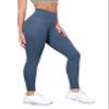 ODODOS Tummy Control Full Length Compression Leggings with Inner Pocket for Women, 28" High Waist Workout Running Yoga Pants, Ink Blue, Medium view 1
