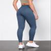 ODODOS Tummy Control Full Length Compression Leggings with Inner Pocket for Women, 28" High Waist Workout Running Yoga Pants, Ink Blue, Medium view 3