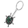 Sosoport Keychain Compass Small Compass Key Ring Metal Carabiner Hiking Backpack Accessories for Outdoor Travling Mountaineering Camping view 3