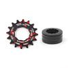 POLSO BMX 16T 18T BMX Cog Pro Slope Jump, U Pool BMX cog Lock Ring Dirt Race Street Style BMX Cog BMX Race cog 18T BMX cog (Volcanic Black, 16T) view 2