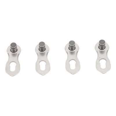 2 Pairs Bike Missing Link, CL559R Silver, Bicycle Chain Missing Link, Durably Alloy Steel Bike Chain Links, Quick Install for 10-Speed Mountain and Road Bikes, Cyclist's Choice