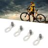 2 Pairs Bike Missing Link, CL559R Silver, Bicycle Chain Missing Link, Durably Alloy Steel Bike Chain Links, Quick Install for 10-Speed Mountain and Road Bikes, Cyclist's Choice view 4