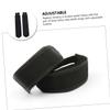 Anti-Slip Bike Pedal Straps for Exercise and Kids Bikes Adjustable Nylon Toe Clips Replacement Bands for Stationary and Mountain Cycling view 2