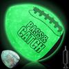Lemondo Glowing PassCatch Training Football, Kids Junior Peewee Size(Ages 4-9), Fatherless Bounceback Football Training Equipment for Solo Skills(with Pump) view 1