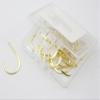 KTGCOZSpack of 60 Super Sharped Forged Fishing Hooks High Carbon Steel carp Fish Hook (7# 60pcs) view 3
