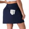 Oyamiki Skort Modest Knee Length Skirts for Women Dressy Tennis Golf Skort with 4 Pockets UV Protection High Waist view 2