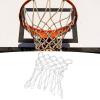 BestAlice Basketball Net Replacement All Weather Anti Whip Fits Standard Rims Professional Basketball Net Polyester White for Indoor Outdoor Home Use Basketball Net view 3