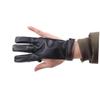 Yardwe 3 Pcs Three Finger Glove Arrow Accessory Protective Cover Sports Protective Glove Made of Pu view 2