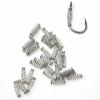 KTGCOZS Pack of 50 Fishing Hook Bait Feeder Spring for Carp Hook Fly Fishing Accessories (L# 0.3 * 2.6 * 11.7mm 100pcs) view 1